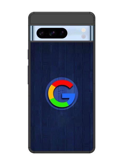 Google Logo Printed Glossy Metal TPU Phone Cover for Google Pixel 8 Pro