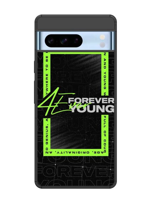 Forever Young Glossy Metal Phone Cover for Google Pixel 8 Pro