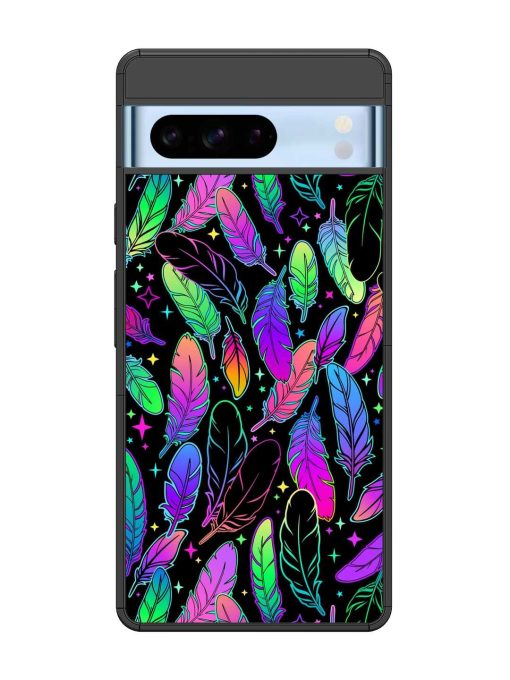 Bright Multi Colored Seamless Glossy Metal Phone Cover for Google Pixel 8 Pro Zapvi