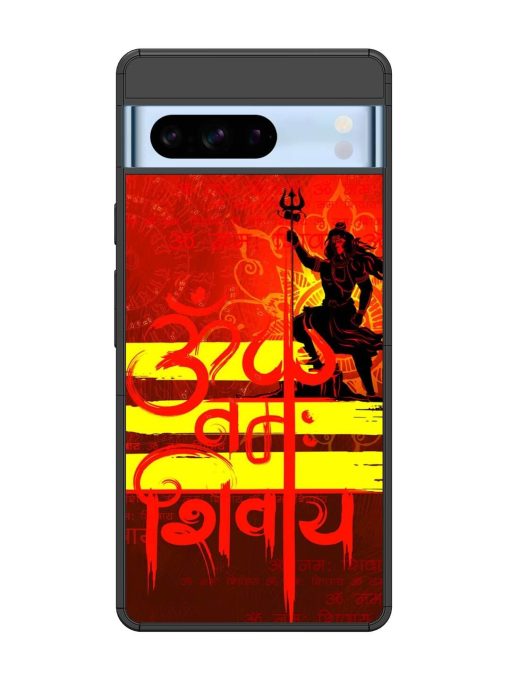 Illustration Lord Shiva Glossy Metal TPU Phone Cover for Google Pixel 8 Pro Zapvi