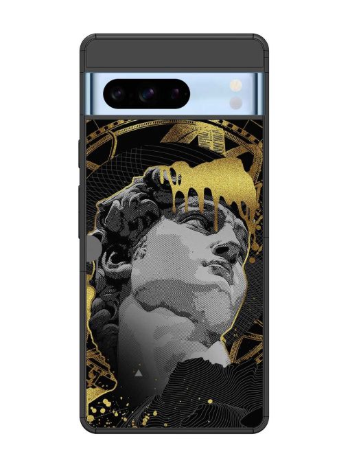 Roman Face Glossy Metal Phone Cover for Google Pixel 8 Pro Zapvi