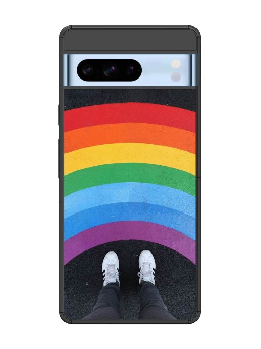 Legs Rainbow Glossy Metal TPU Phone Cover for Google Pixel 8 Pro Zapvi