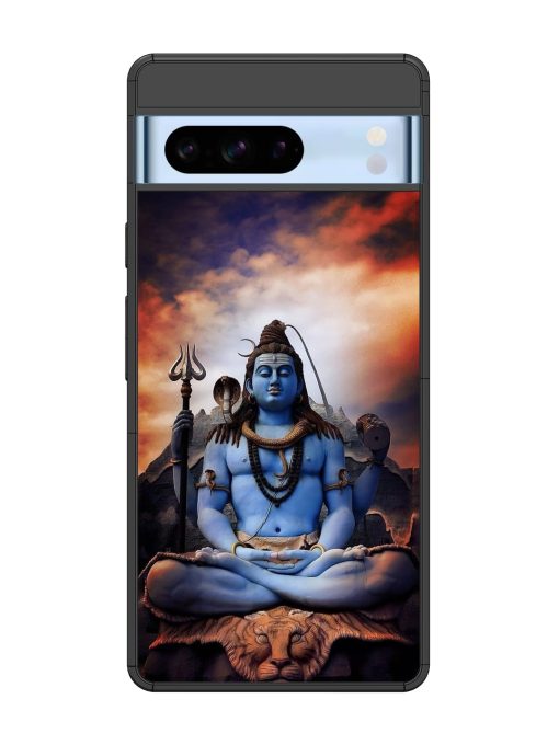 Jai Jai Shiv Glossy Metal Phone Cover for Google Pixel 8 Pro Zapvi