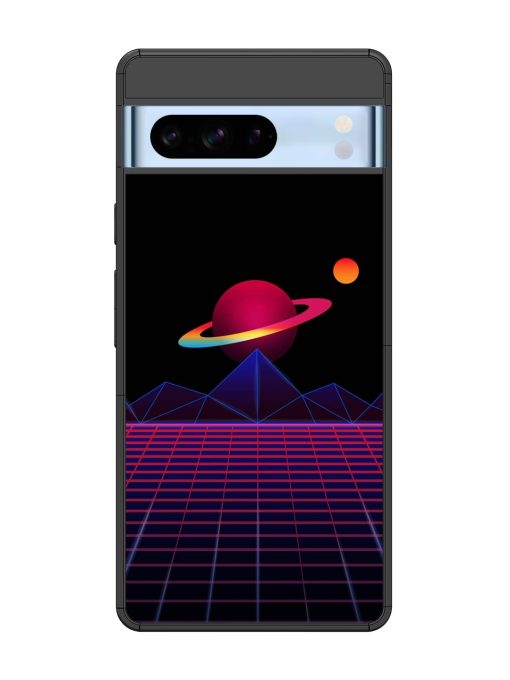 Wave Aesthetic Glossy Metal Phone Cover for Google Pixel 8 Pro Zapvi