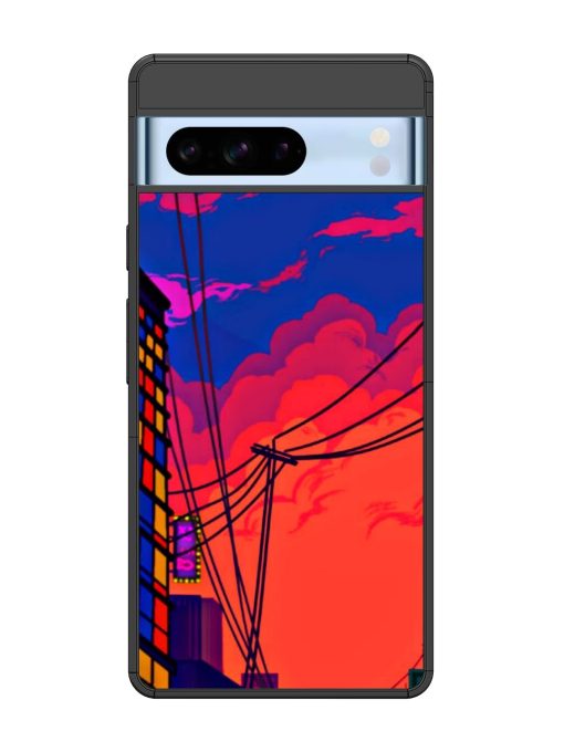 Sky At Morning Glossy Metal Phone Cover for Google Pixel 8 Pro Zapvi