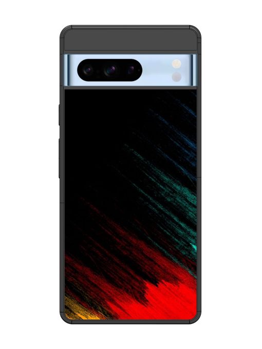 Color Pattern Glossy Metal Phone Cover for Google Pixel 8 Pro