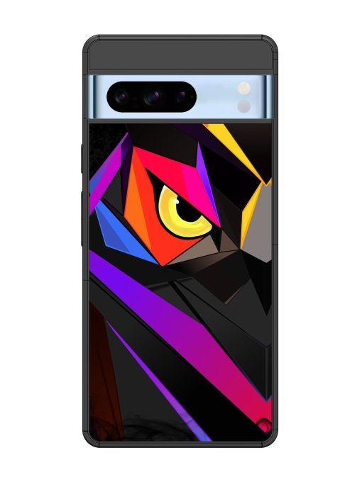 Wpap Owl Glossy Metal Phone Cover for Google Pixel 8 Pro