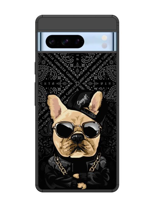 Gangsta Cool Sunmetales Dog Glossy Metal Phone Cover for Google Pixel 8 Pro Zapvi