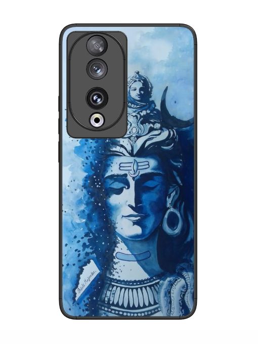 Shiv Art Glossy Metal Phone Cover for Honor 90 Zapvi