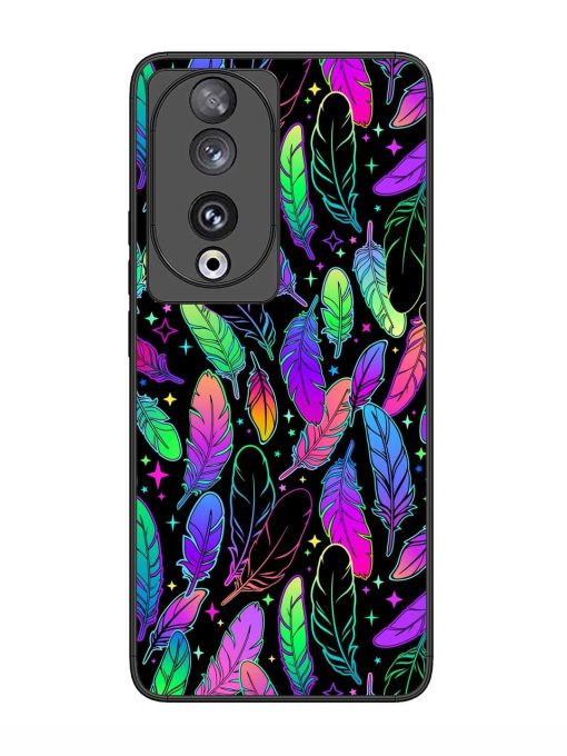 Bright Multi Colored Seamless Glossy Metal Phone Cover for Honor 90 Zapvi