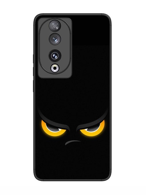 Scary Yellow Eye Glossy Metal TPU Phone Cover for Honor 90 Zapvi