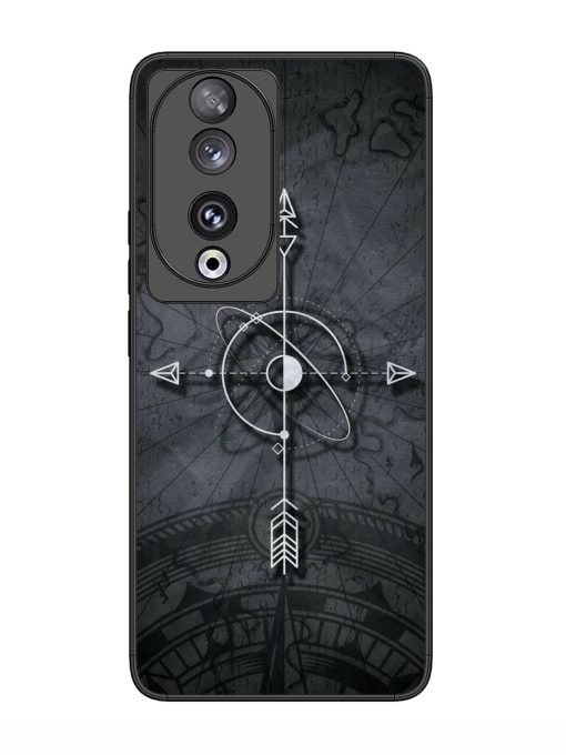 Lighting Cross Glossy Metal Phone Cover for Honor 90