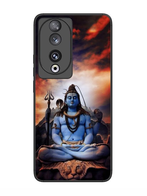 Jai Jai Shiv Glossy Metal Phone Cover for Honor 90 Zapvi