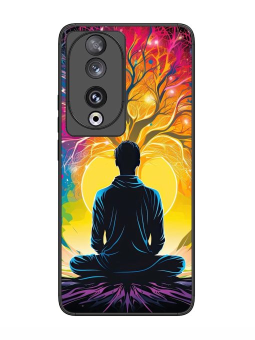 Mind Colourful Glossy Metal Phone Cover for Honor 90