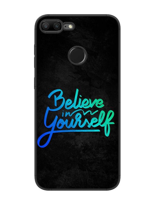 Believe In Yourself Glossy Metal Phone Cover for Honor 9 Lite Zapvi