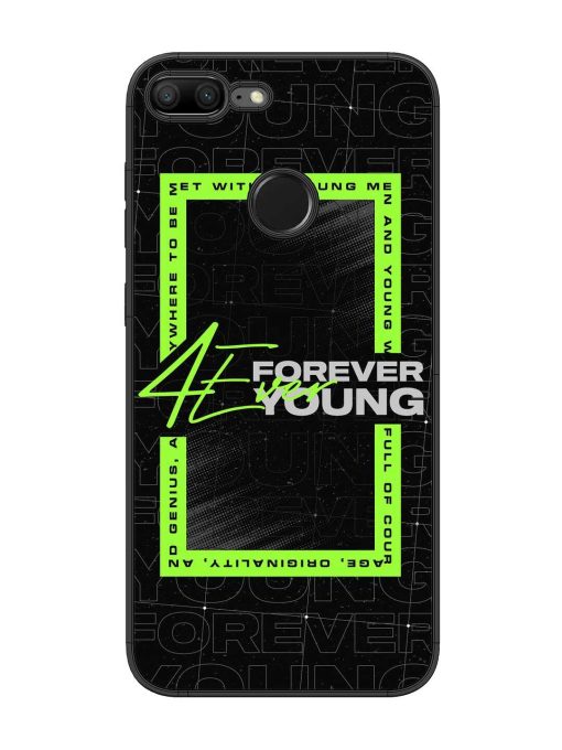 Forever Young Glossy Metal Phone Cover for Honor 9 Lite Zapvi