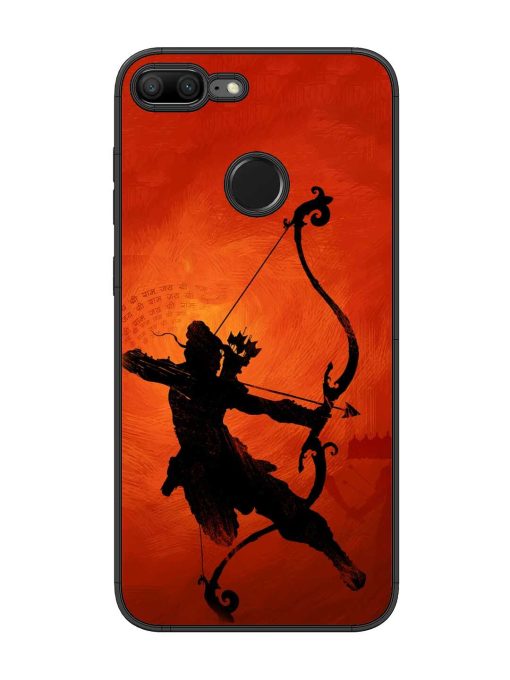 Illustration Lord Rama Glossy Metal Phone Cover for Honor 9 Lite Zapvi