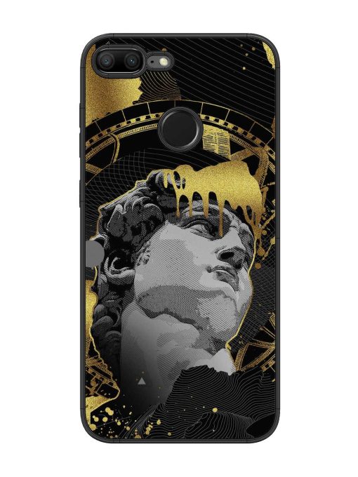 Roman Face Glossy Metal Phone Cover for Honor 9 Lite Zapvi