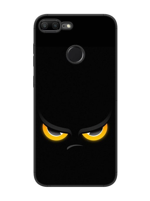 Scary Yellow Eye Glossy Metal TPU Phone Cover for Honor 9 Lite Zapvi