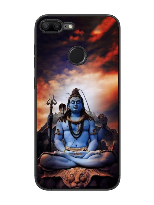 Jai Jai Shiv Glossy Metal Phone Cover for Honor 9 Lite Zapvi