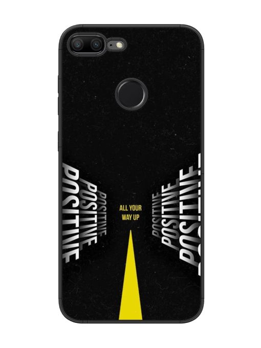 All Your Way Up Positive Glossy Metal Phone Cover for Honor 9 Lite Zapvi