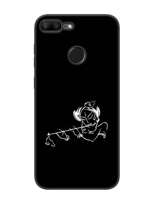 Krishna Flute Glossy Metal Phone Cover for Honor 9 Lite