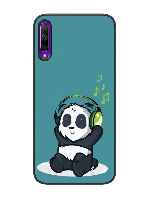 Music Panda Glossy Metal Phone Cover for Honor 9X Pro Zapvi