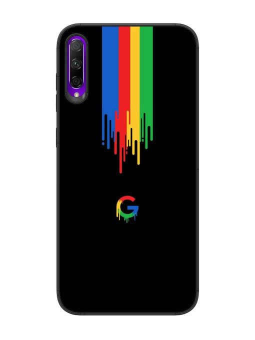 Google Logo Glossy Metal Phone Cover for Honor 9X Pro