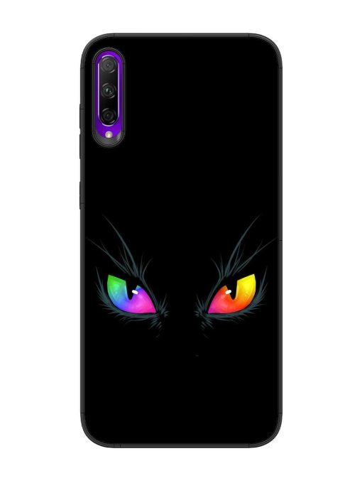 Cat Eyes Glossy Metal Phone Cover for Honor 9X Pro Zapvi