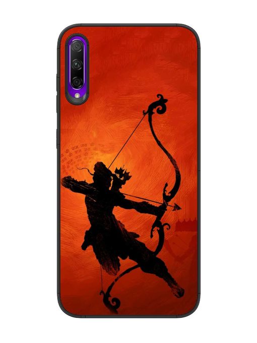 Illustration Lord Rama Glossy Metal Phone Cover for Honor 9X Pro Zapvi