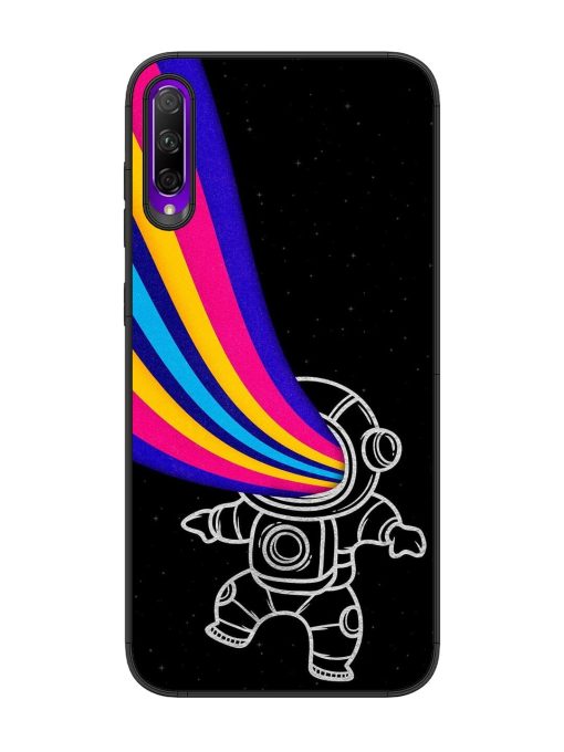 Astronaut Glossy Metal TPU Phone Cover for Honor 9X Pro Zapvi