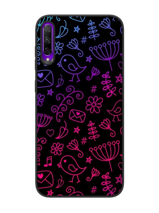 Cool Girly Glossy Metal Phone Cover for Honor 9X Pro Zapvi