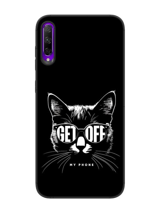 Get Off Glossy Metal TPU Phone Cover for Honor 9X Pro Zapvi