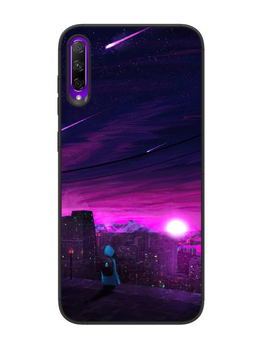 Empty Attempt Glossy Metal Phone Cover for Honor 9X Pro Zapvi