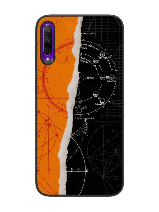 Planning Zoning Glossy Metal Phone Cover for Honor 9X Pro