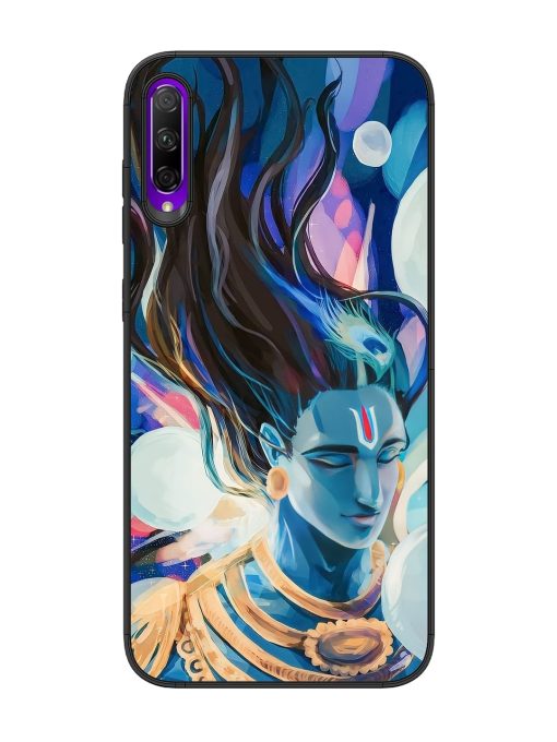 Bhagwan Sri Krishna Glossy Metal Phone Cover for Honor 9X Pro