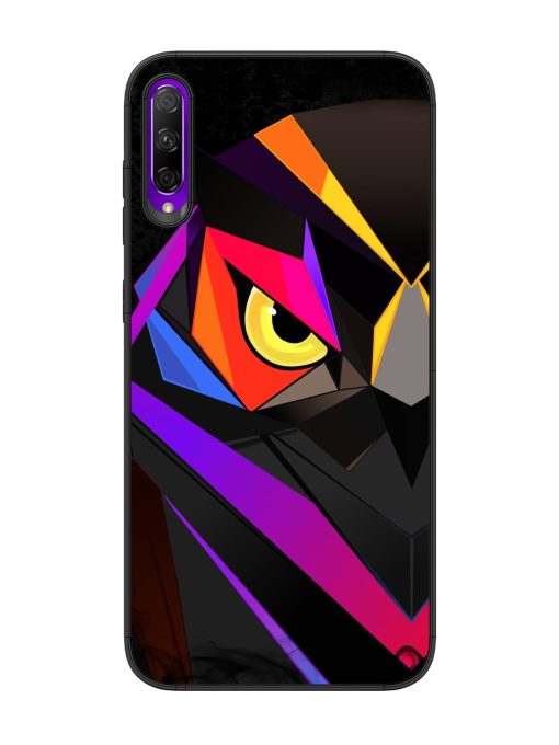 Wpap Owl Glossy Metal Phone Cover for Honor 9X Pro Zapvi