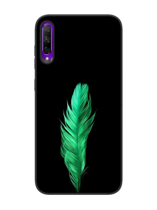 Feather Texture Glossy Metal Phone Cover for Honor 9X Pro Zapvi