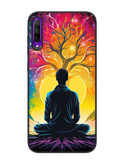 Mind Colourful Glossy Metal Phone Cover for Honor 9X Pro Zapvi