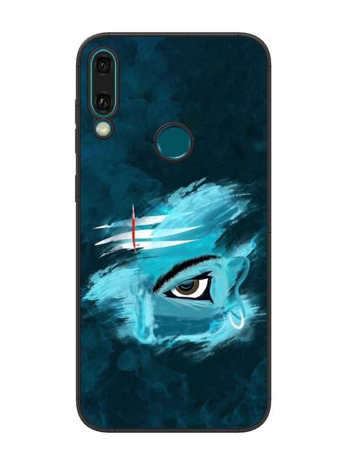 Lord Shiva Glossy Metal Phone Cover for Honor Y9 (2019) Zapvi