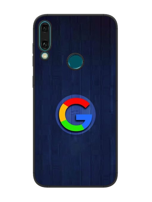 Google Logo Printed Glossy Metal TPU Phone Cover for Honor Y9 (2019) Zapvi