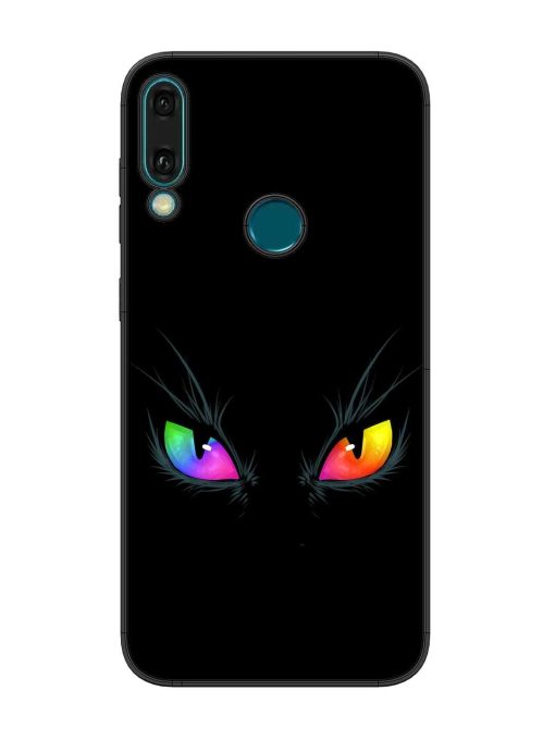 Cat Eyes Glossy Metal Phone Cover for Honor Y9 (2019)