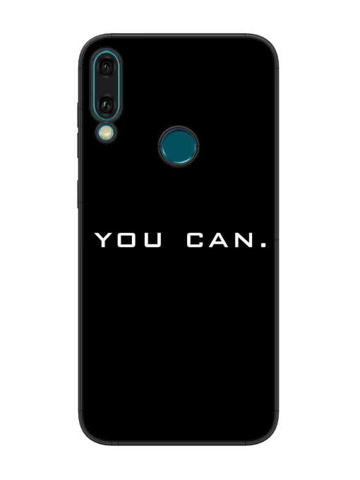 You Can Glossy Metal Phone Cover for Honor Y9 (2019) Zapvi