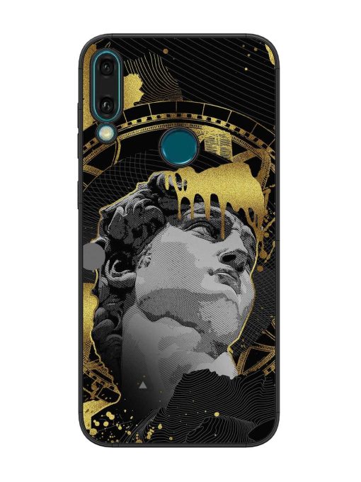 Roman Face Glossy Metal Phone Cover for Honor Y9 (2019) Zapvi