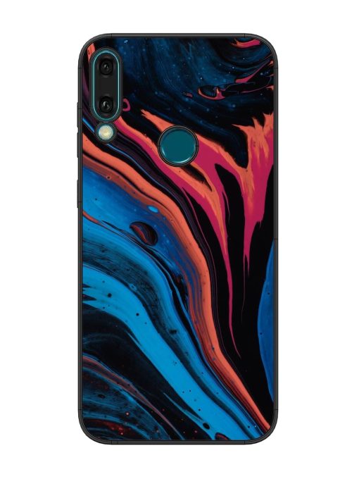 Liquefied Art Glossy Metal TPU Phone Cover for Honor Y9 (2019) Zapvi