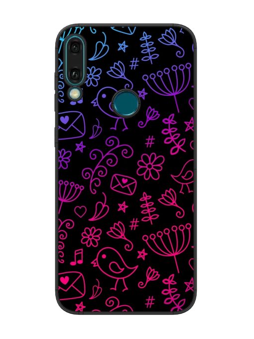 Cool Girly Glossy Metal Phone Cover for Honor Y9 (2019) Zapvi