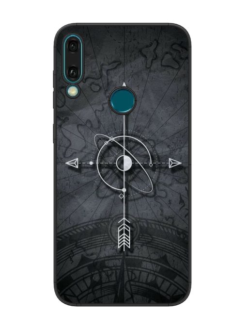 Lighting Cross Glossy Metal Phone Cover for Honor Y9 (2019) Zapvi