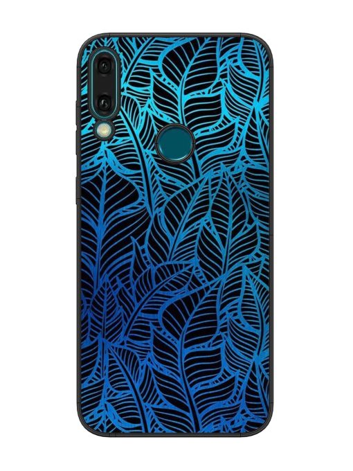 Decorative Topical Glossy Metal Phone Cover for Honor Y9 (2019) Zapvi