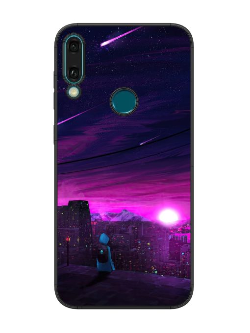 Empty Attempt Glossy Metal Phone Cover for Honor Y9 (2019) Zapvi