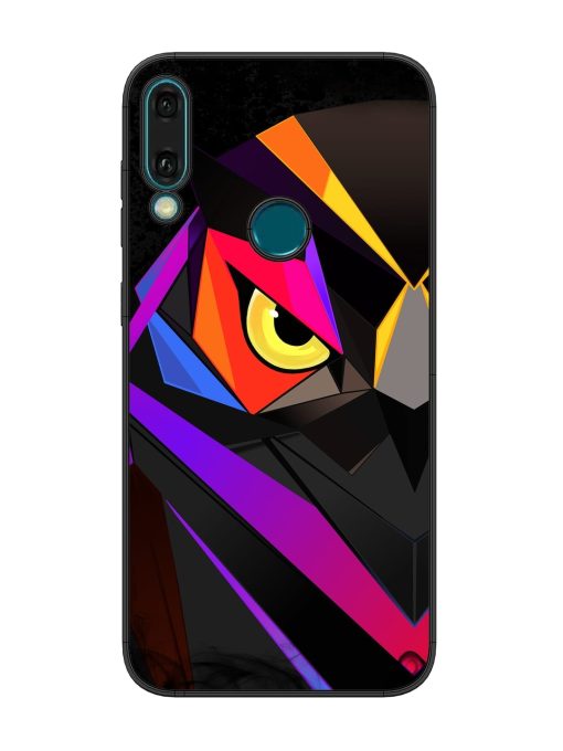 Wpap Owl Glossy Metal Phone Cover for Honor Y9 (2019) Zapvi